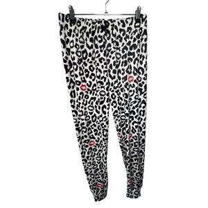 NWT Emme Jordan Soft Cheetah Kiss Print Pajama Lounge/Pajama Pants